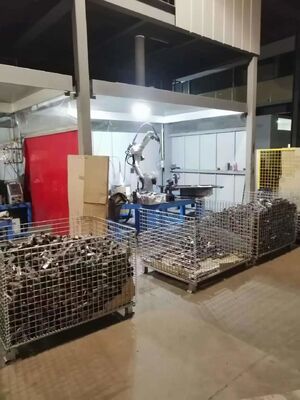 Versatile OTC Welding Robot 8kg Payload 1.437m Reach for material handling application